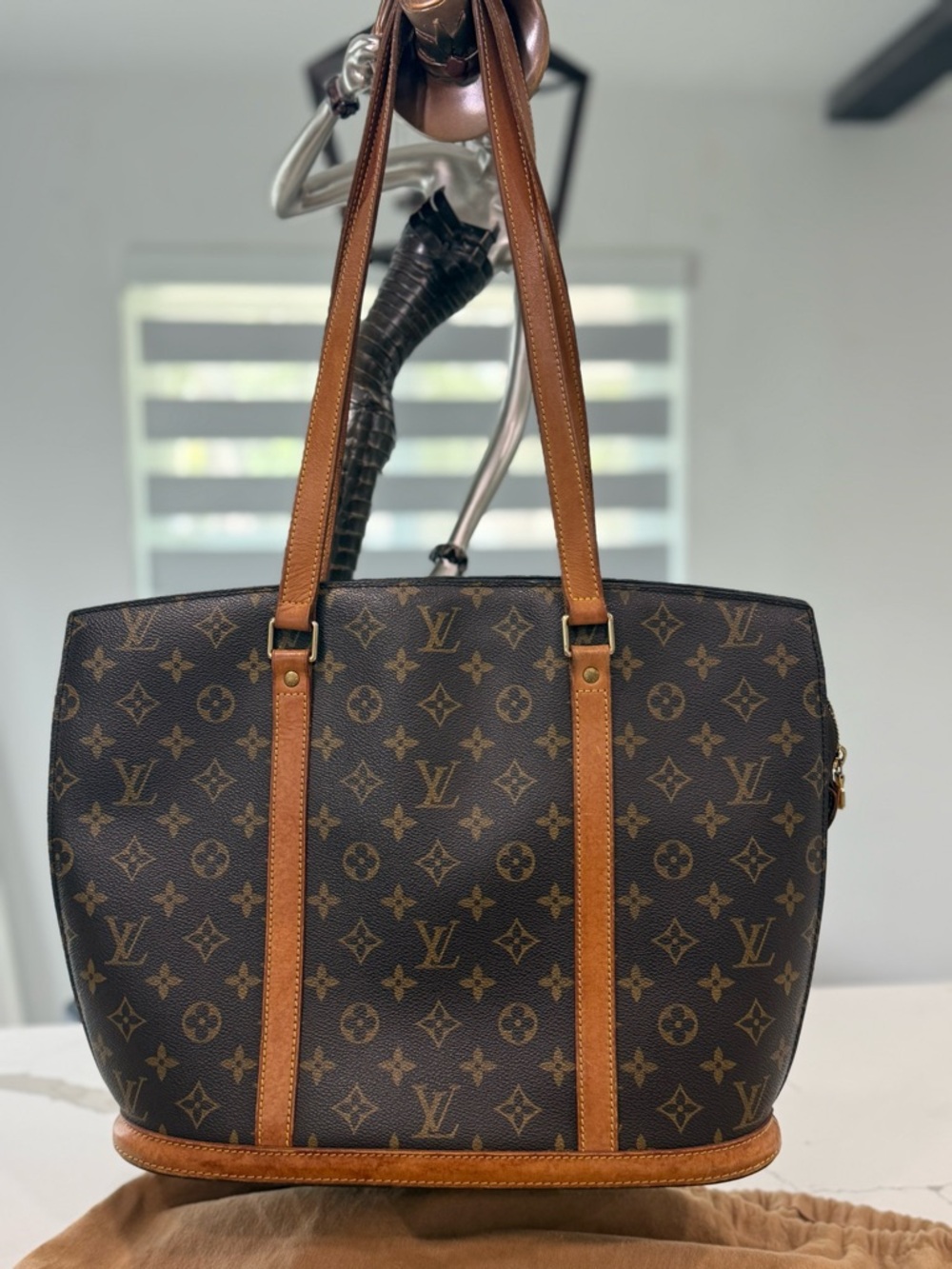 Louis Vuitton Brown Monogram Vintage Babylone Tote